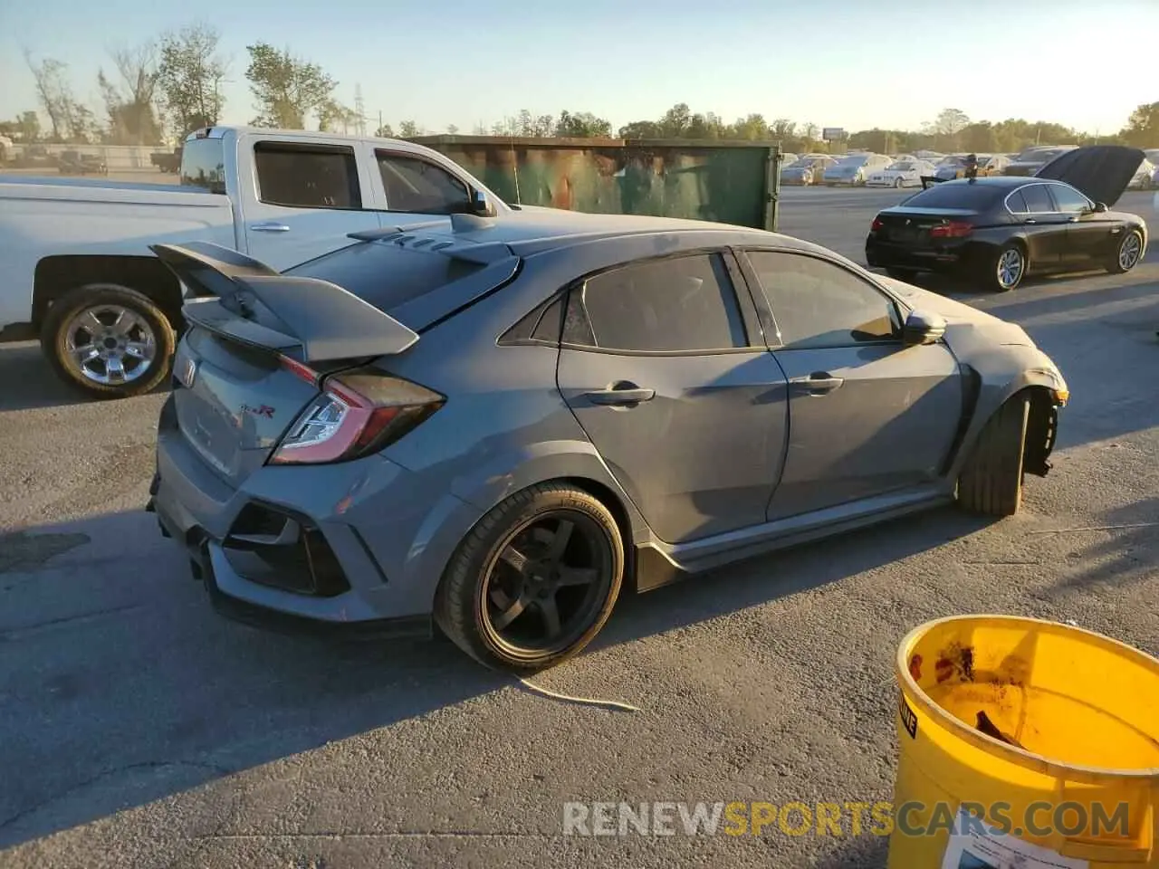 3 Photograph of a damaged car SHHFK8G72MU203662 HONDA CIVIC 2021
