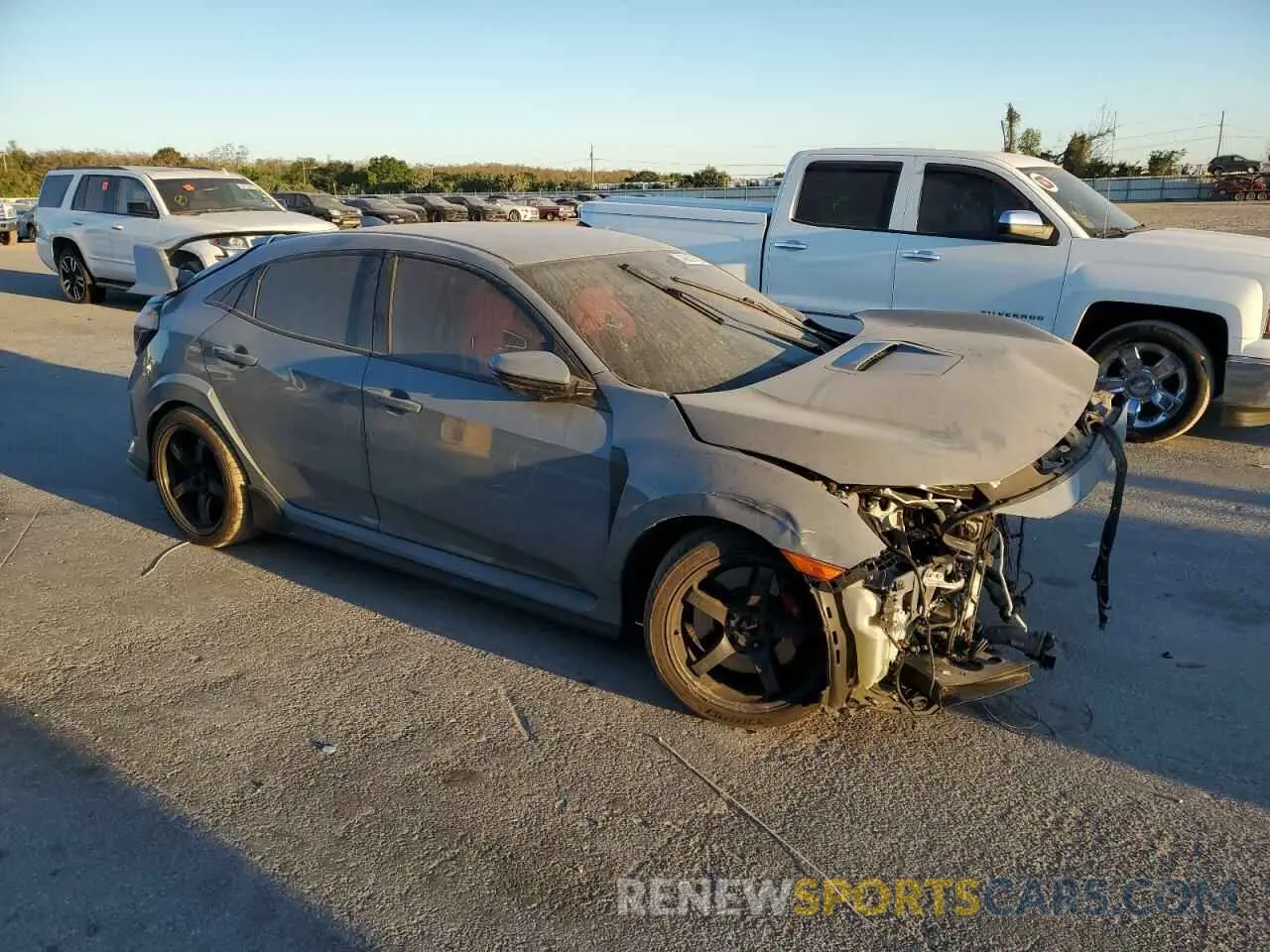 4 Photograph of a damaged car SHHFK8G72MU203662 HONDA CIVIC 2021