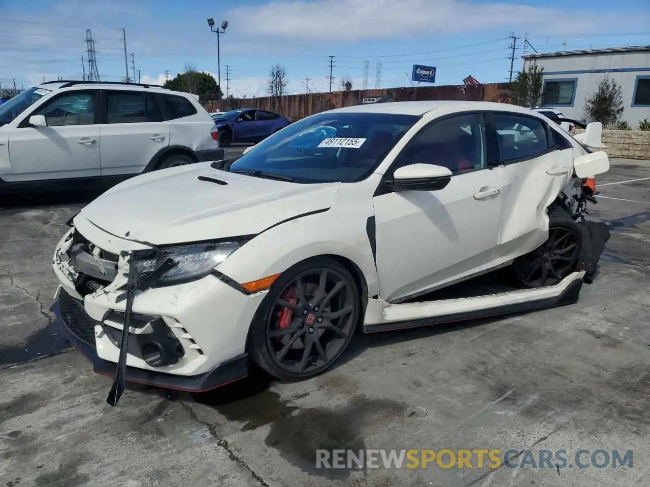 1 Photograph of a damaged car SHHFK8G73MU203007 HONDA CIVIC 2021