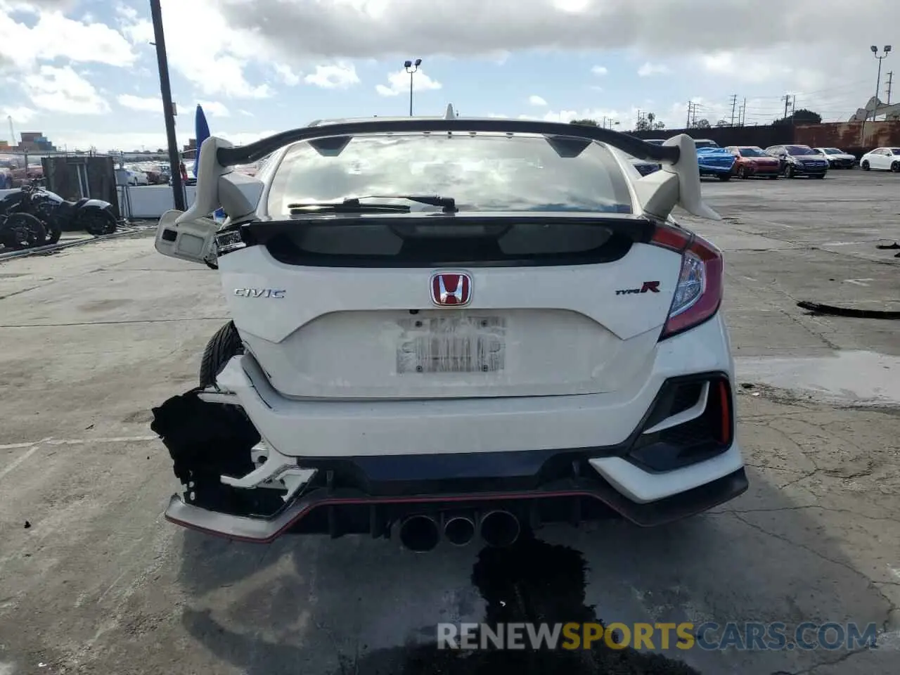 6 Photograph of a damaged car SHHFK8G73MU203007 HONDA CIVIC 2021