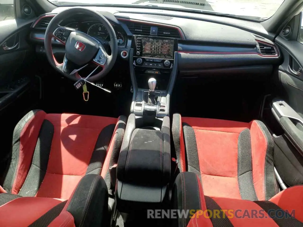 8 Photograph of a damaged car SHHFK8G73MU203007 HONDA CIVIC 2021
