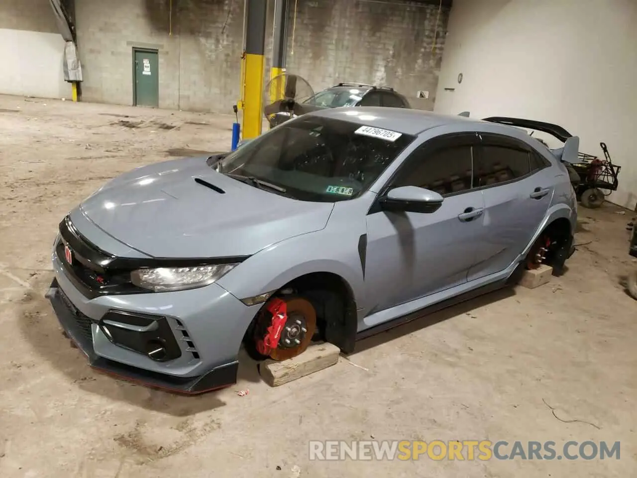 1 Photograph of a damaged car SHHFK8G74MU204232 HONDA CIVIC 2021