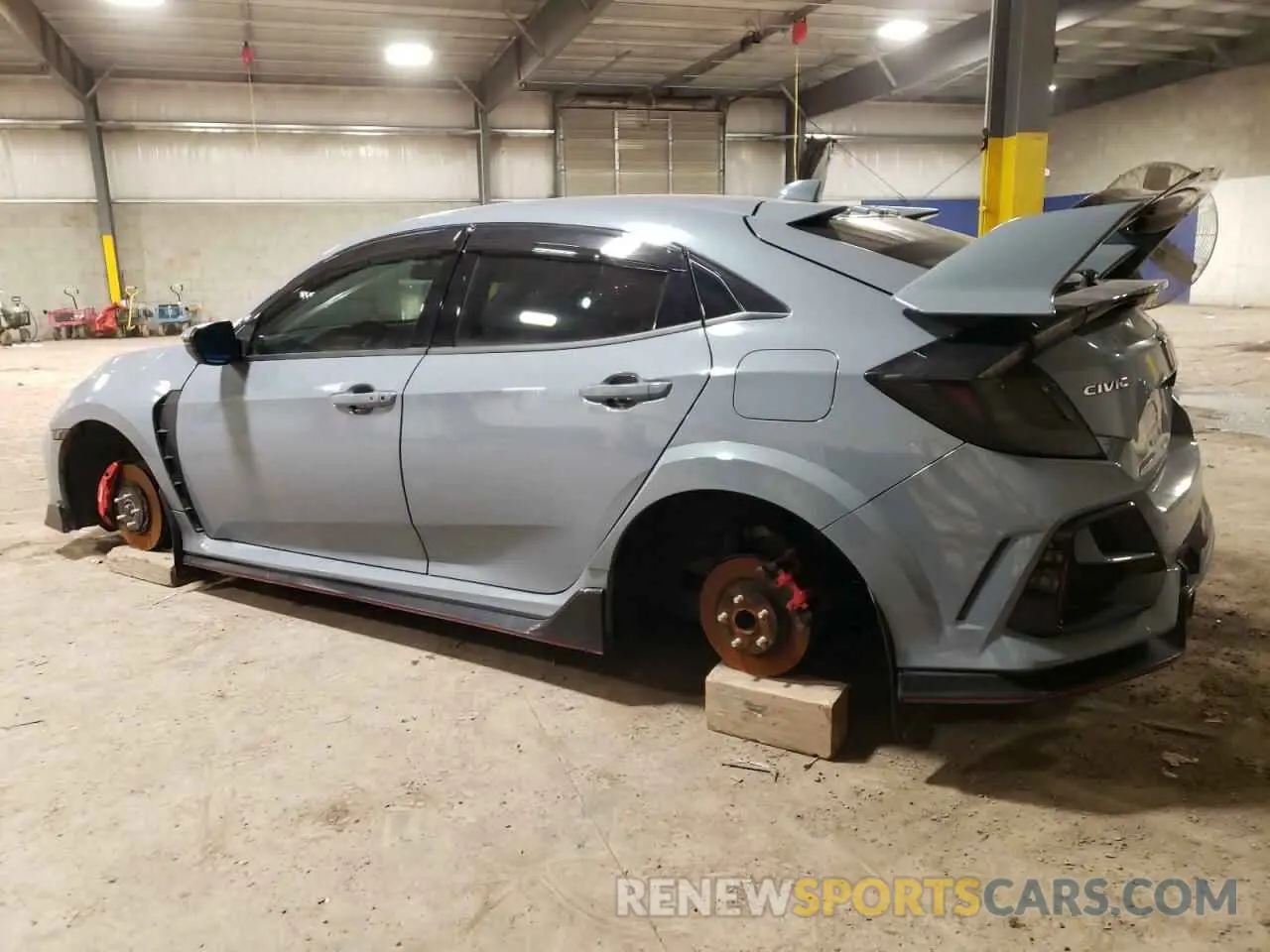 2 Photograph of a damaged car SHHFK8G74MU204232 HONDA CIVIC 2021