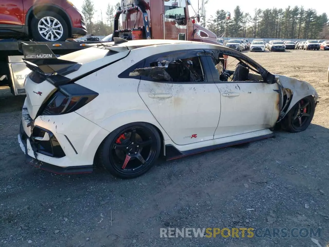 3 Photograph of a damaged car SHHFK8G74MU205056 HONDA CIVIC 2021