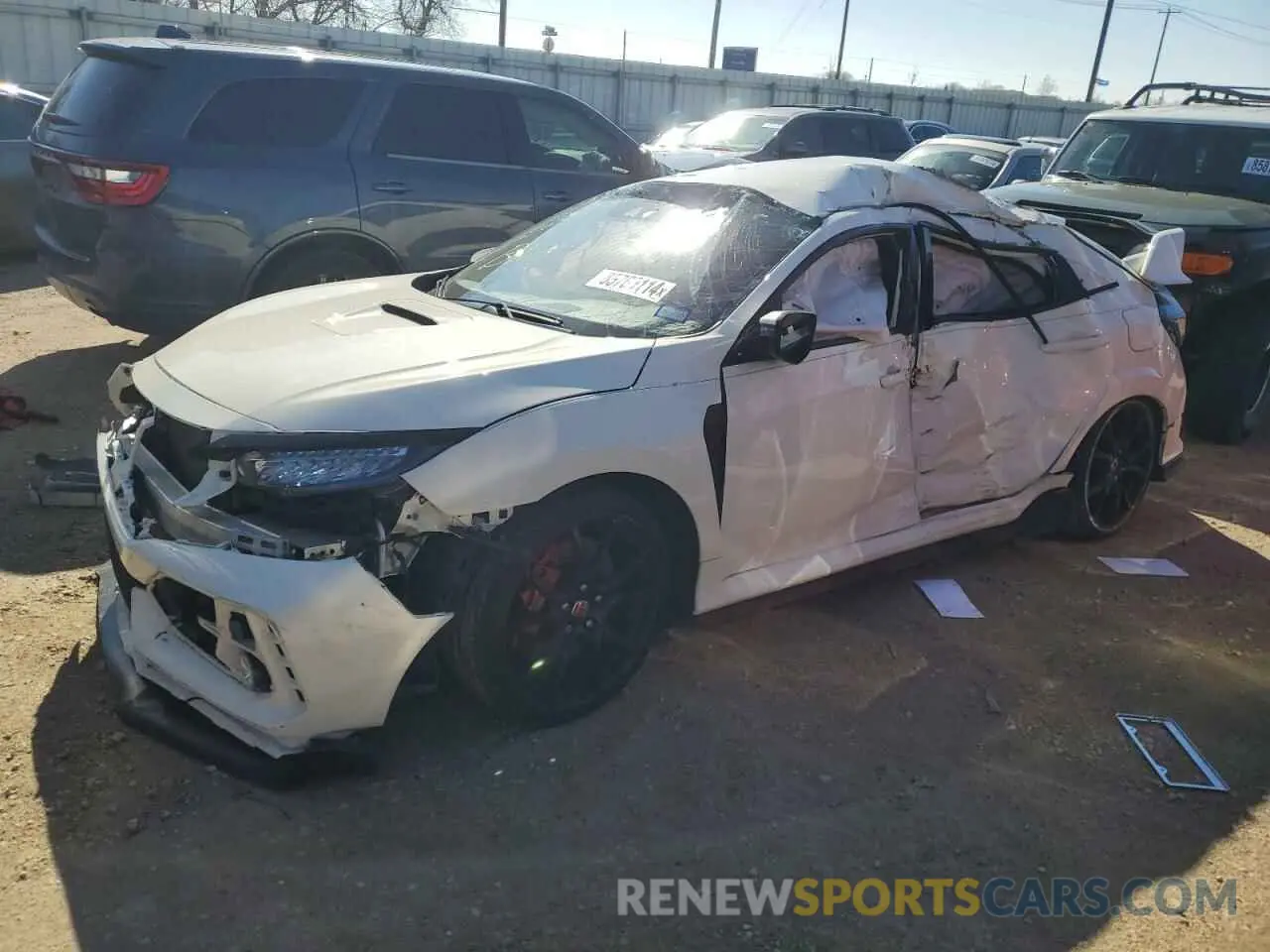 1 Photograph of a damaged car SHHFK8G75MU201680 HONDA CIVIC 2021