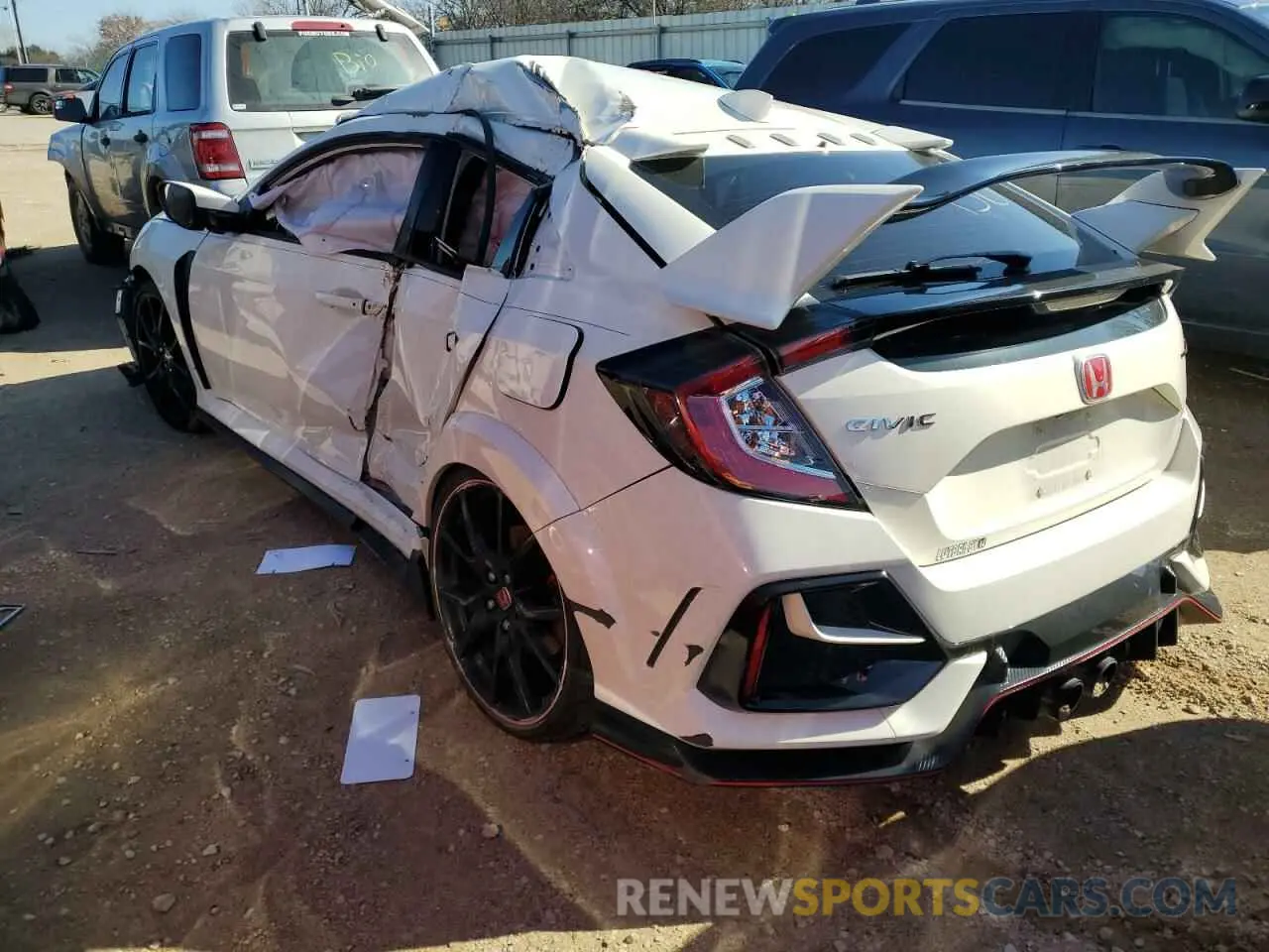 2 Photograph of a damaged car SHHFK8G75MU201680 HONDA CIVIC 2021