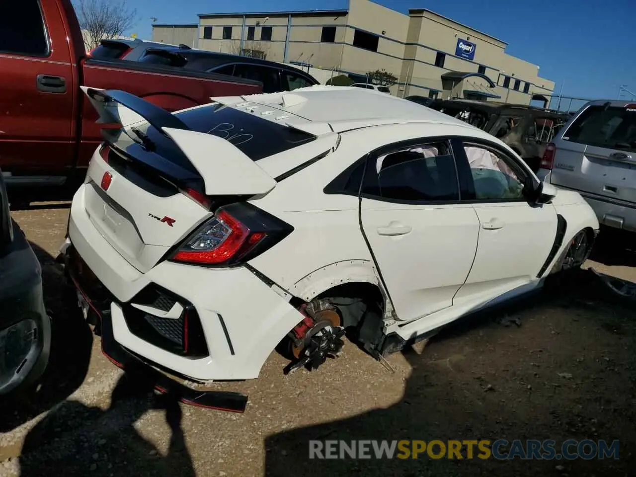 3 Photograph of a damaged car SHHFK8G75MU201680 HONDA CIVIC 2021