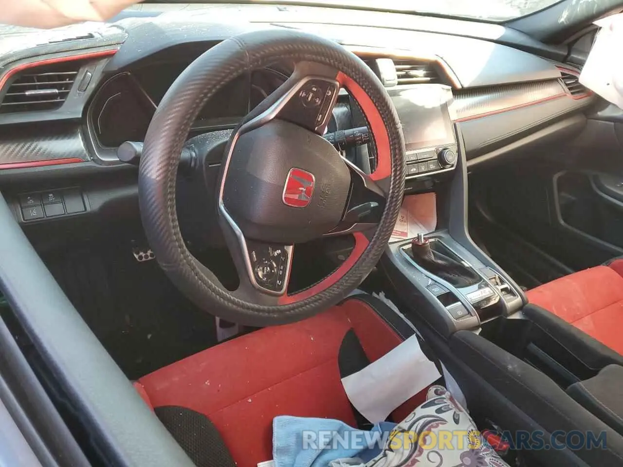 8 Photograph of a damaged car SHHFK8G75MU201680 HONDA CIVIC 2021