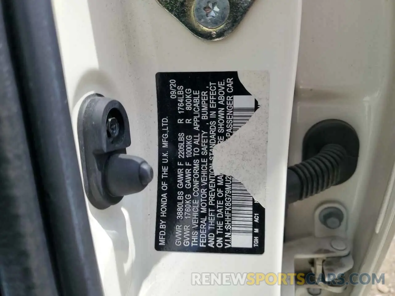12 Photograph of a damaged car SHHFK8G79MU200788 HONDA CIVIC 2021