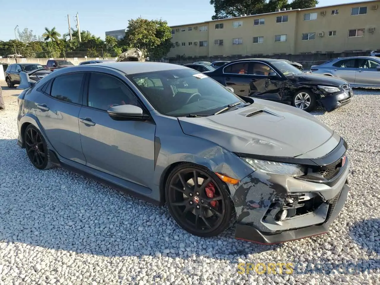 4 Photograph of a damaged car SHHFK8G79MU204548 HONDA CIVIC 2021