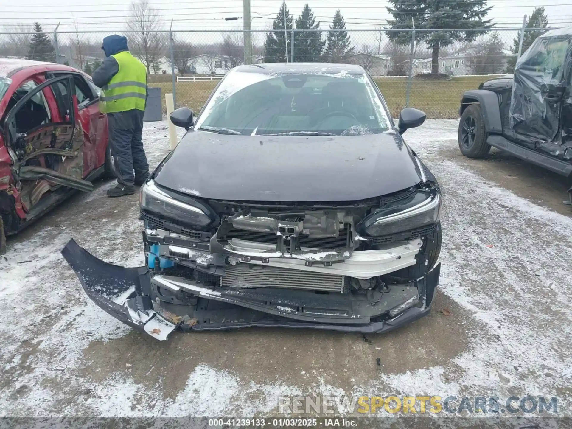 12 Photograph of a damaged car 19XFL1H71NE014559 HONDA CIVIC 2022