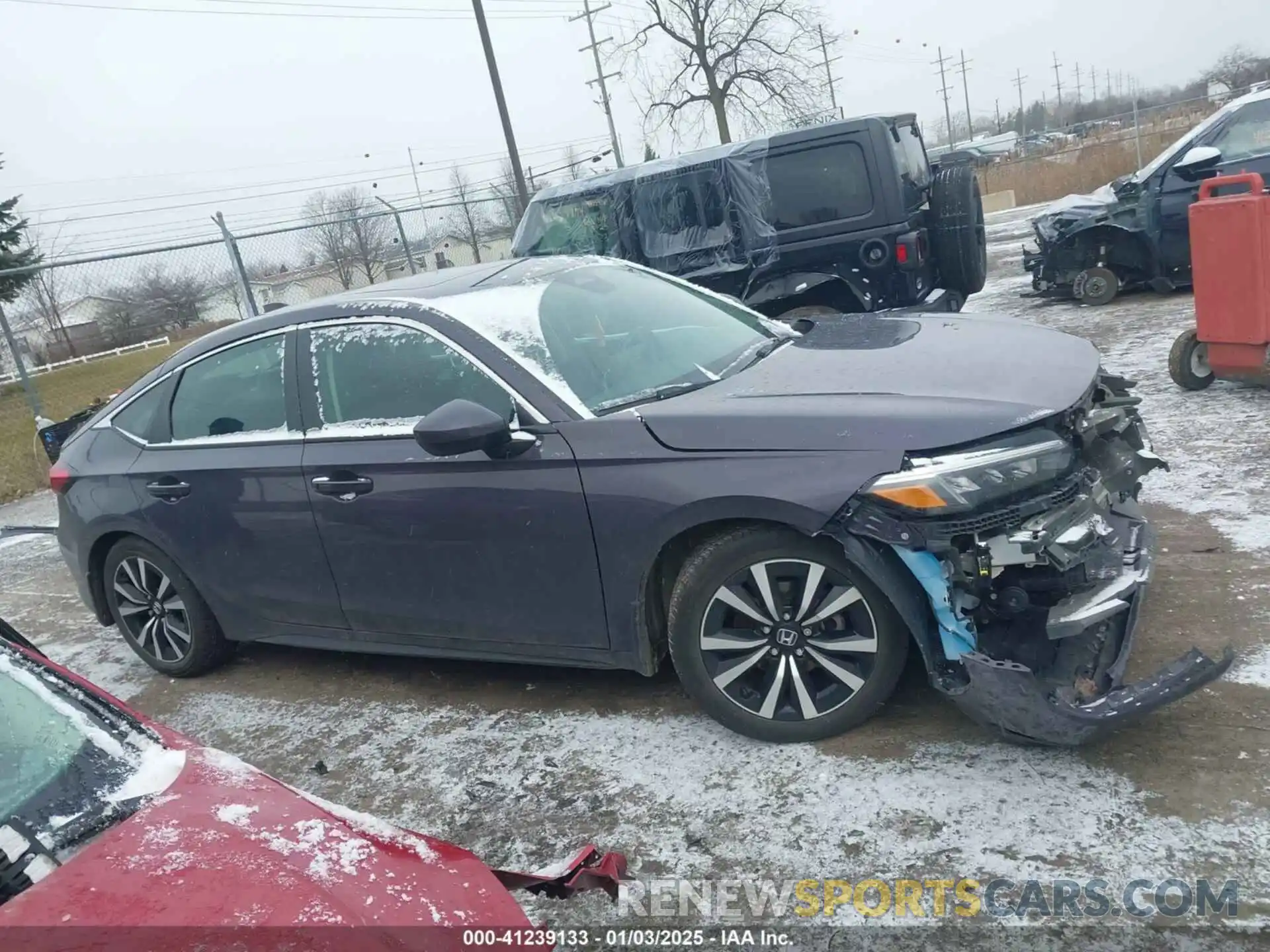 13 Photograph of a damaged car 19XFL1H71NE014559 HONDA CIVIC 2022