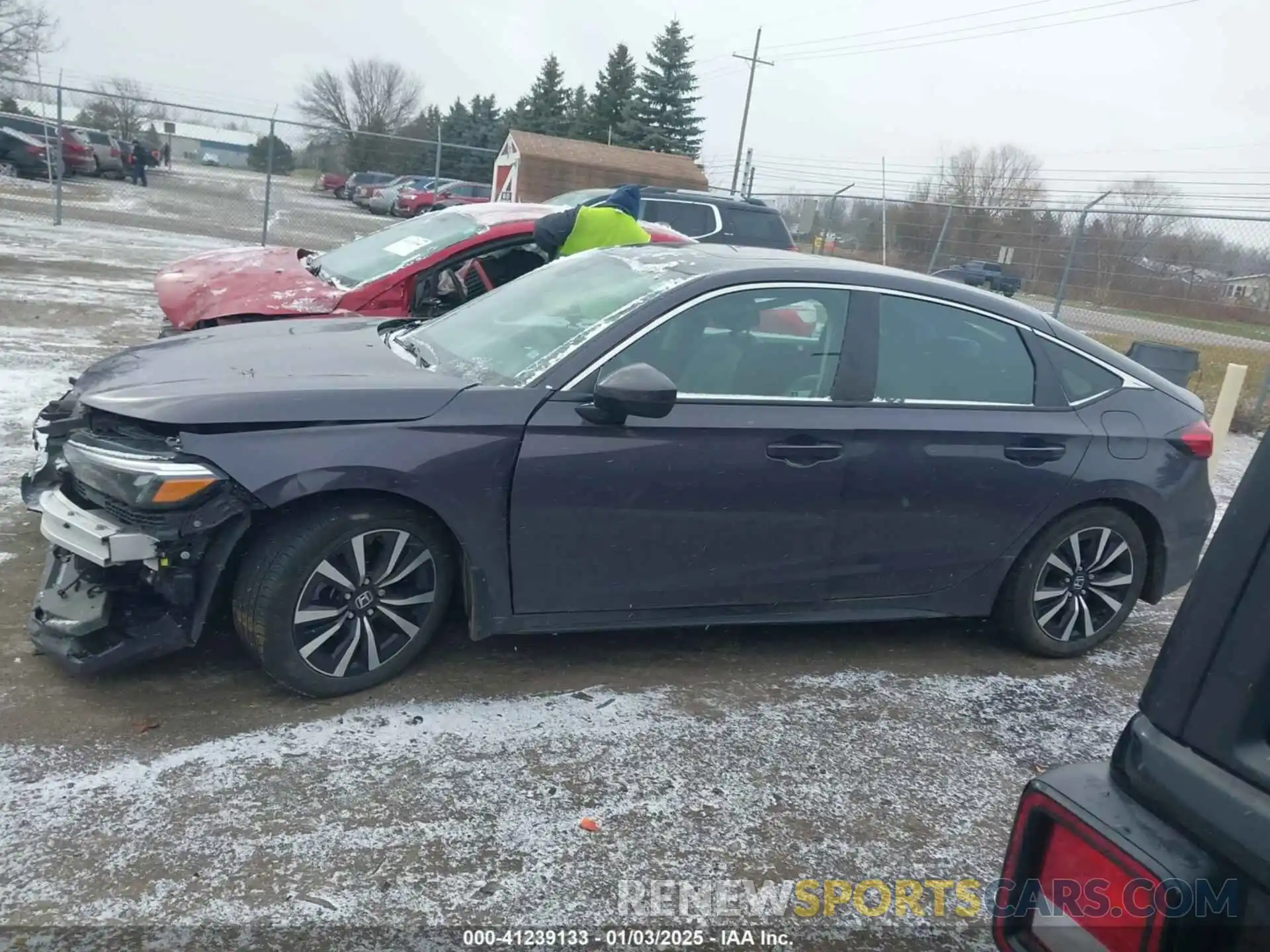 14 Photograph of a damaged car 19XFL1H71NE014559 HONDA CIVIC 2022