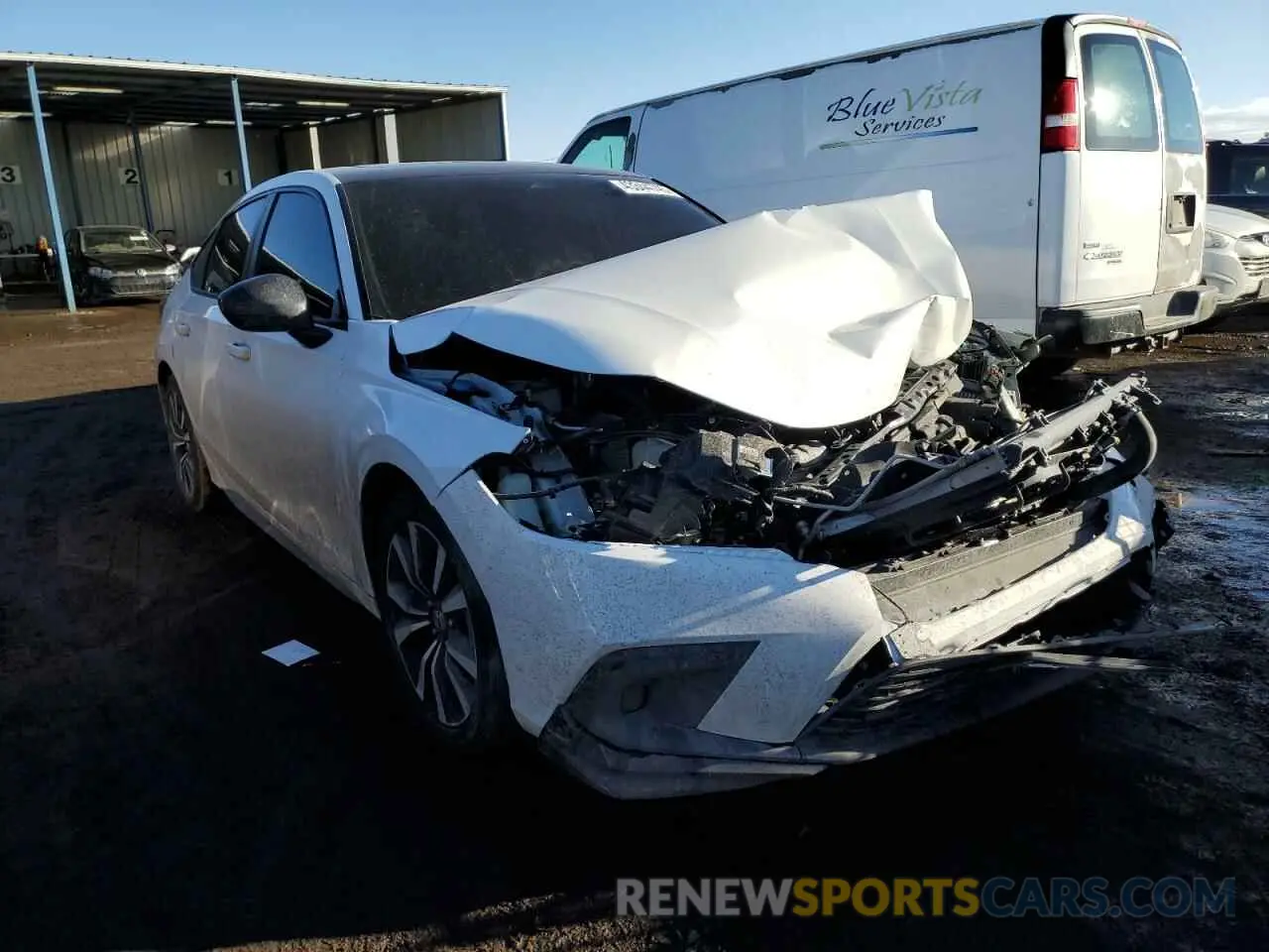 4 Photograph of a damaged car 19XFL1H72NE003621 HONDA CIVIC 2022