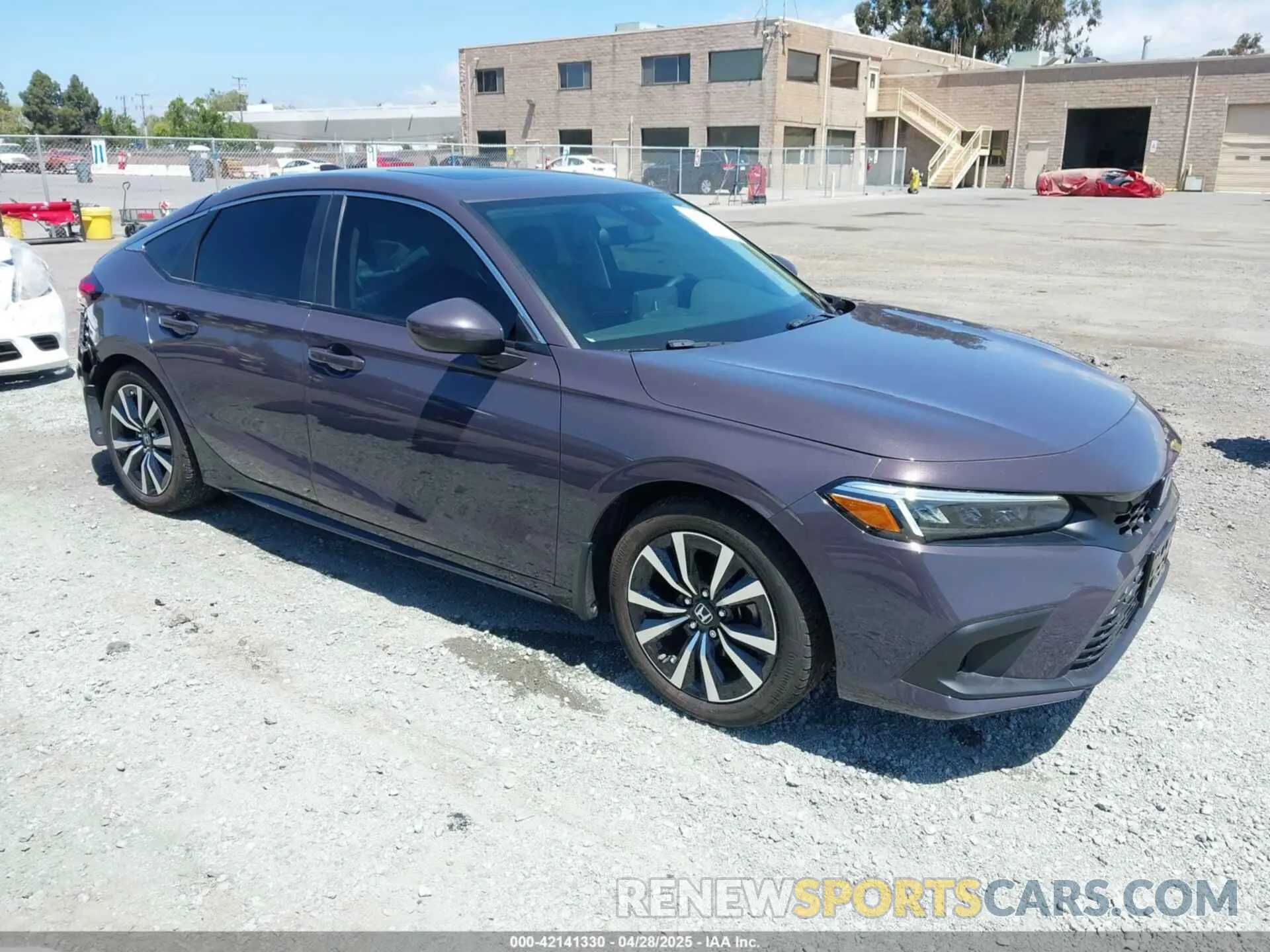 1 Photograph of a damaged car 19XFL1H72NE020936 HONDA CIVIC 2022