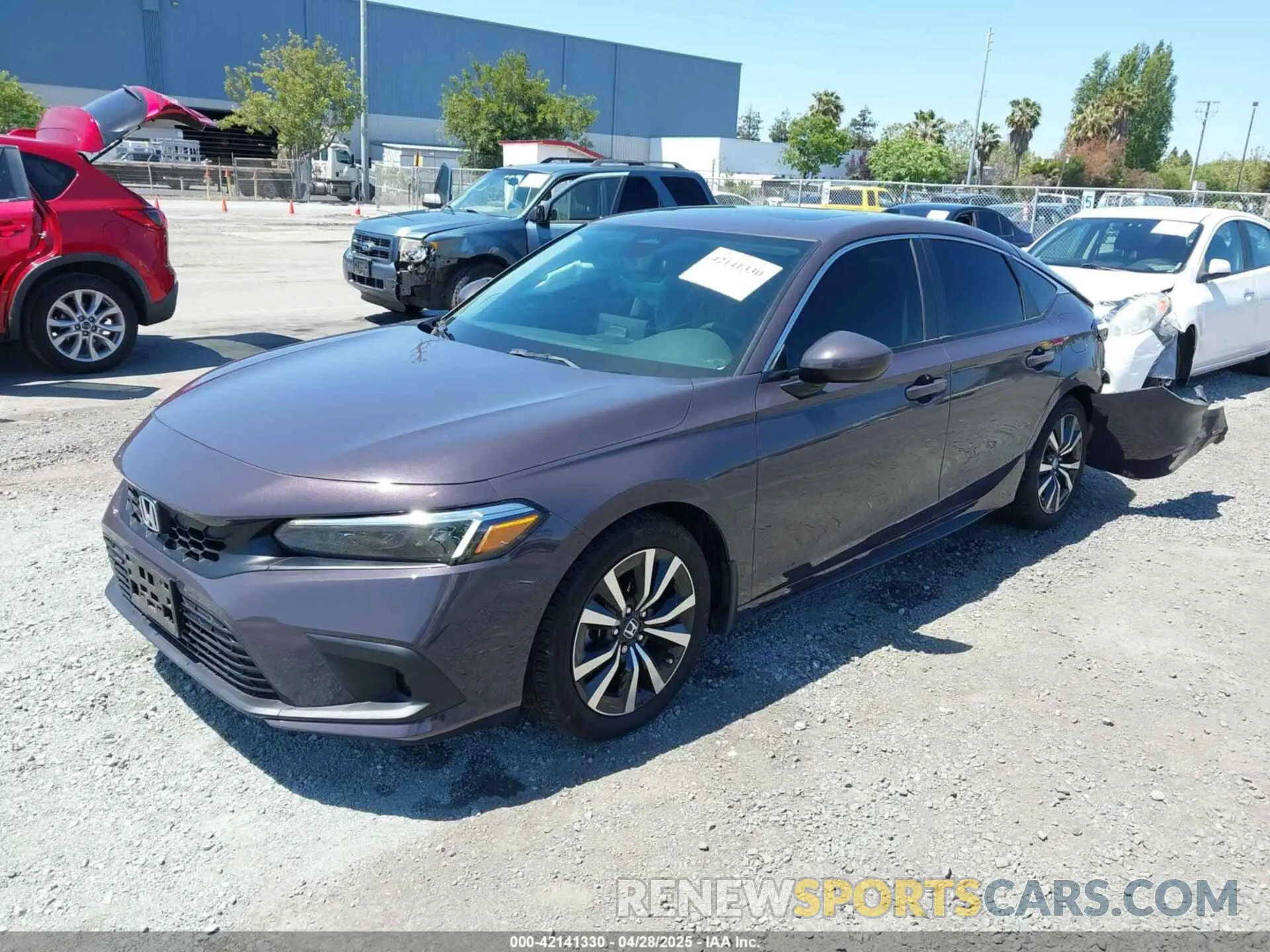 2 Photograph of a damaged car 19XFL1H72NE020936 HONDA CIVIC 2022