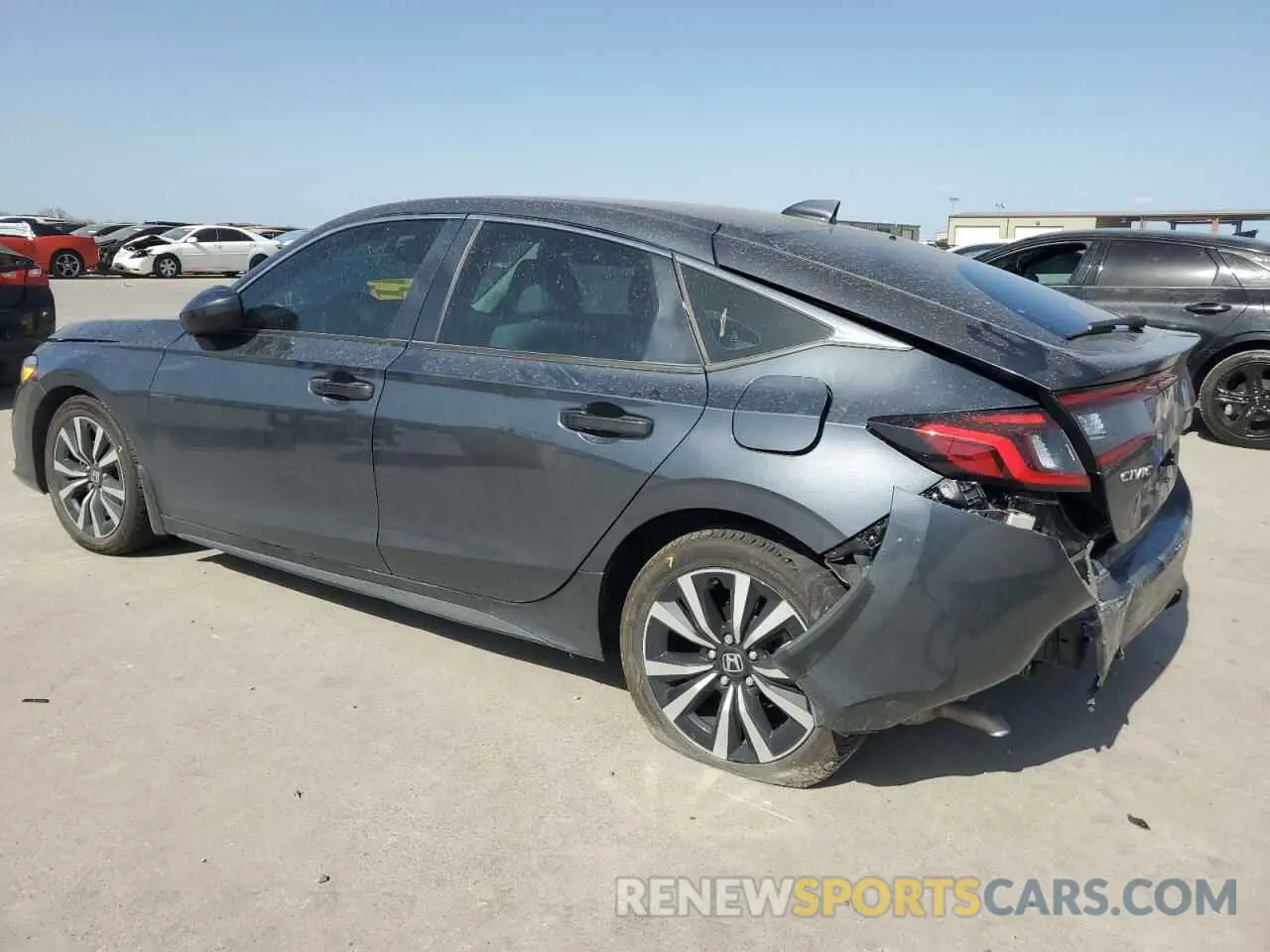 2 Photograph of a damaged car 19XFL1H72NE024159 HONDA CIVIC 2022