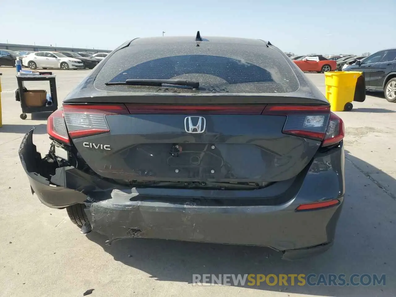 6 Photograph of a damaged car 19XFL1H72NE024159 HONDA CIVIC 2022