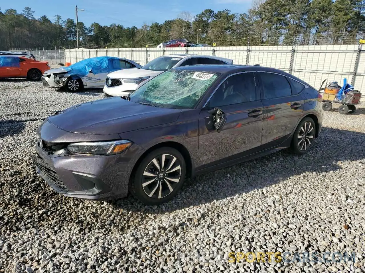 1 Photograph of a damaged car 19XFL1H73NE008908 HONDA CIVIC 2022