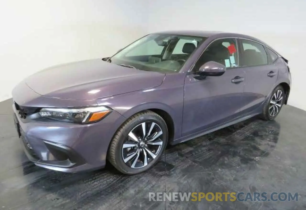 2 Photograph of a damaged car 19XFL1H73NE014577 HONDA CIVIC 2022