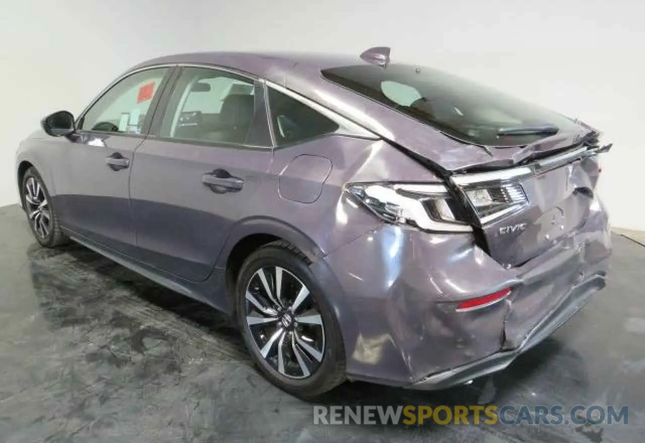 4 Photograph of a damaged car 19XFL1H73NE014577 HONDA CIVIC 2022