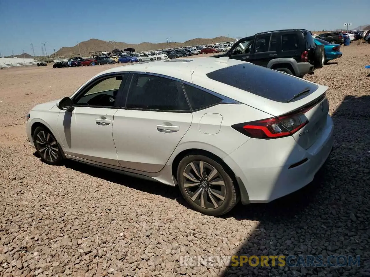 2 Photograph of a damaged car 19XFL1H73NE017933 HONDA CIVIC 2022