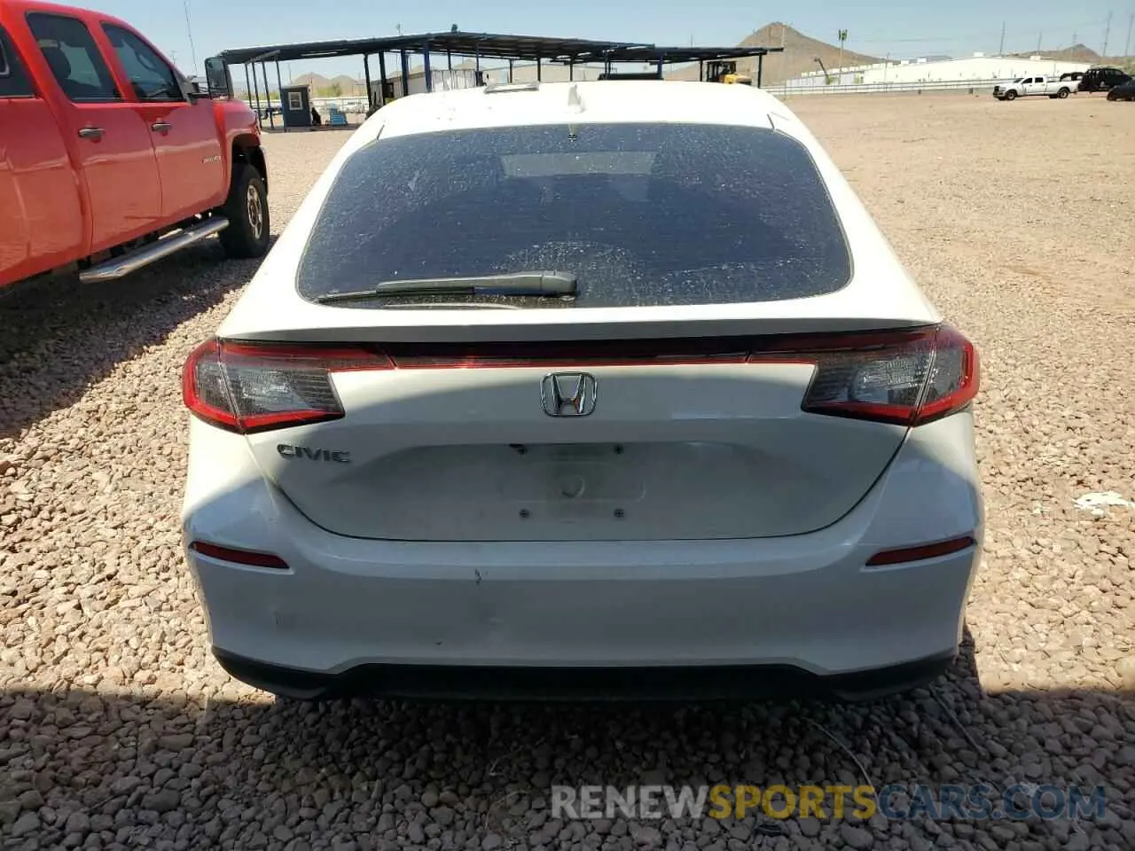 6 Photograph of a damaged car 19XFL1H73NE017933 HONDA CIVIC 2022