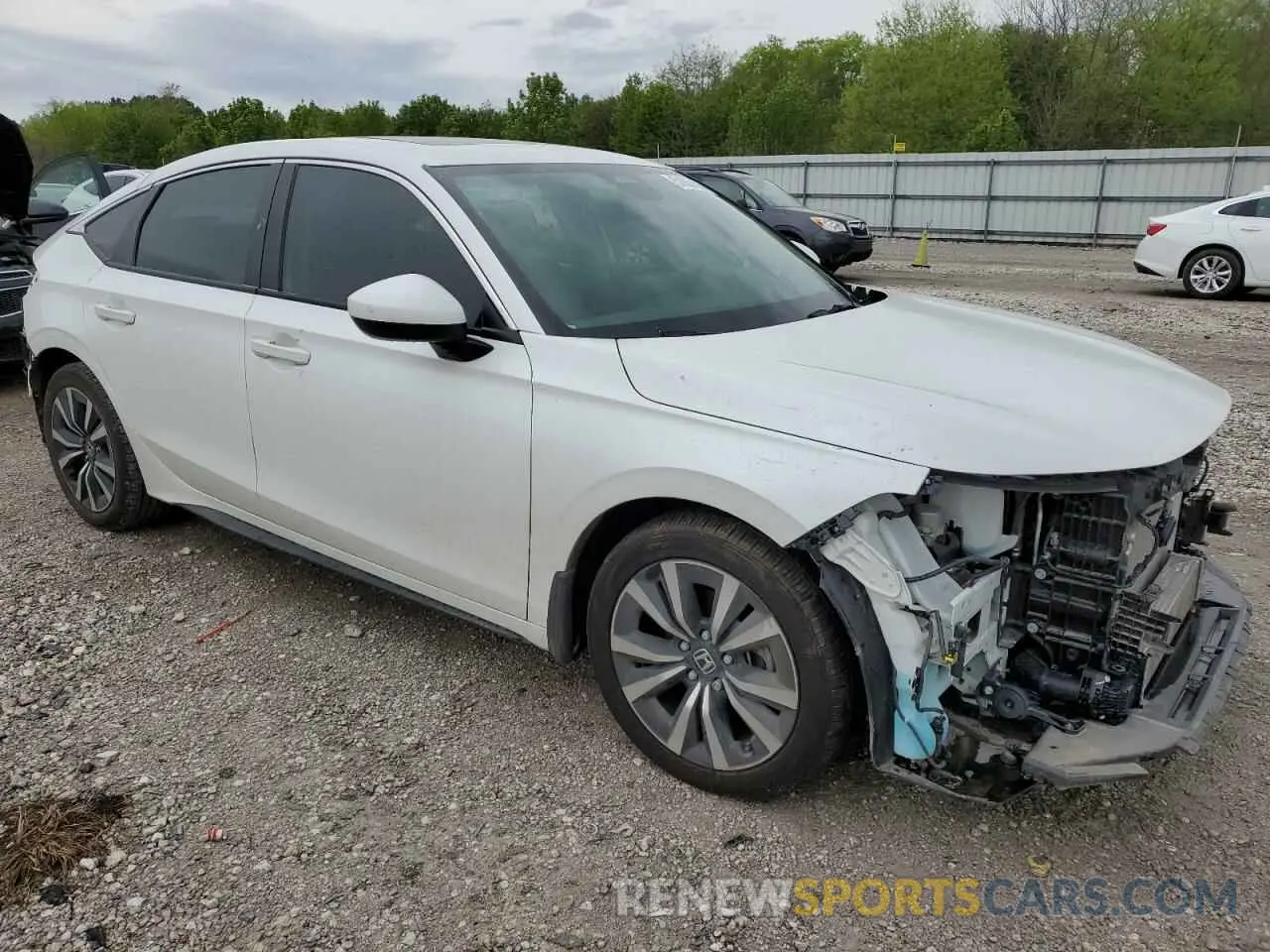 4 Photograph of a damaged car 19XFL1H74NE016547 HONDA CIVIC 2022