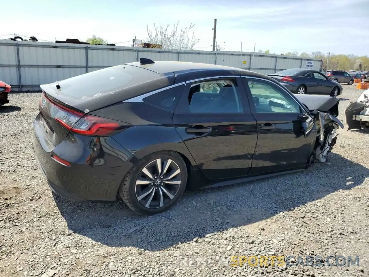 3 Photograph of a damaged car 19XFL1H75NE002379 HONDA CIVIC 2022