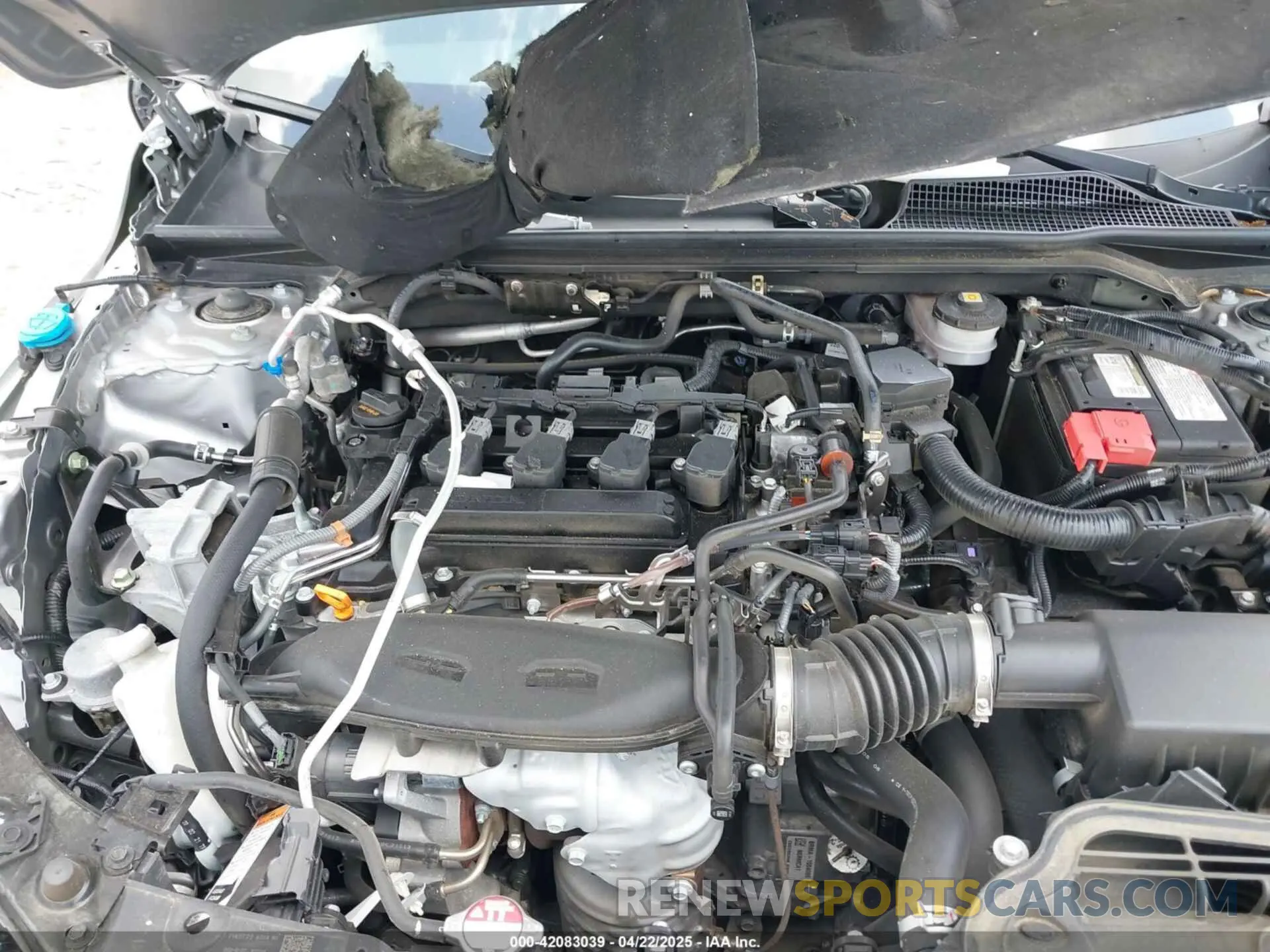 10 Photograph of a damaged car 19XFL1H75NE005038 HONDA CIVIC 2022