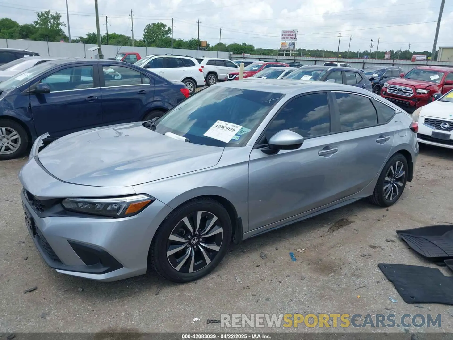2 Photograph of a damaged car 19XFL1H75NE005038 HONDA CIVIC 2022