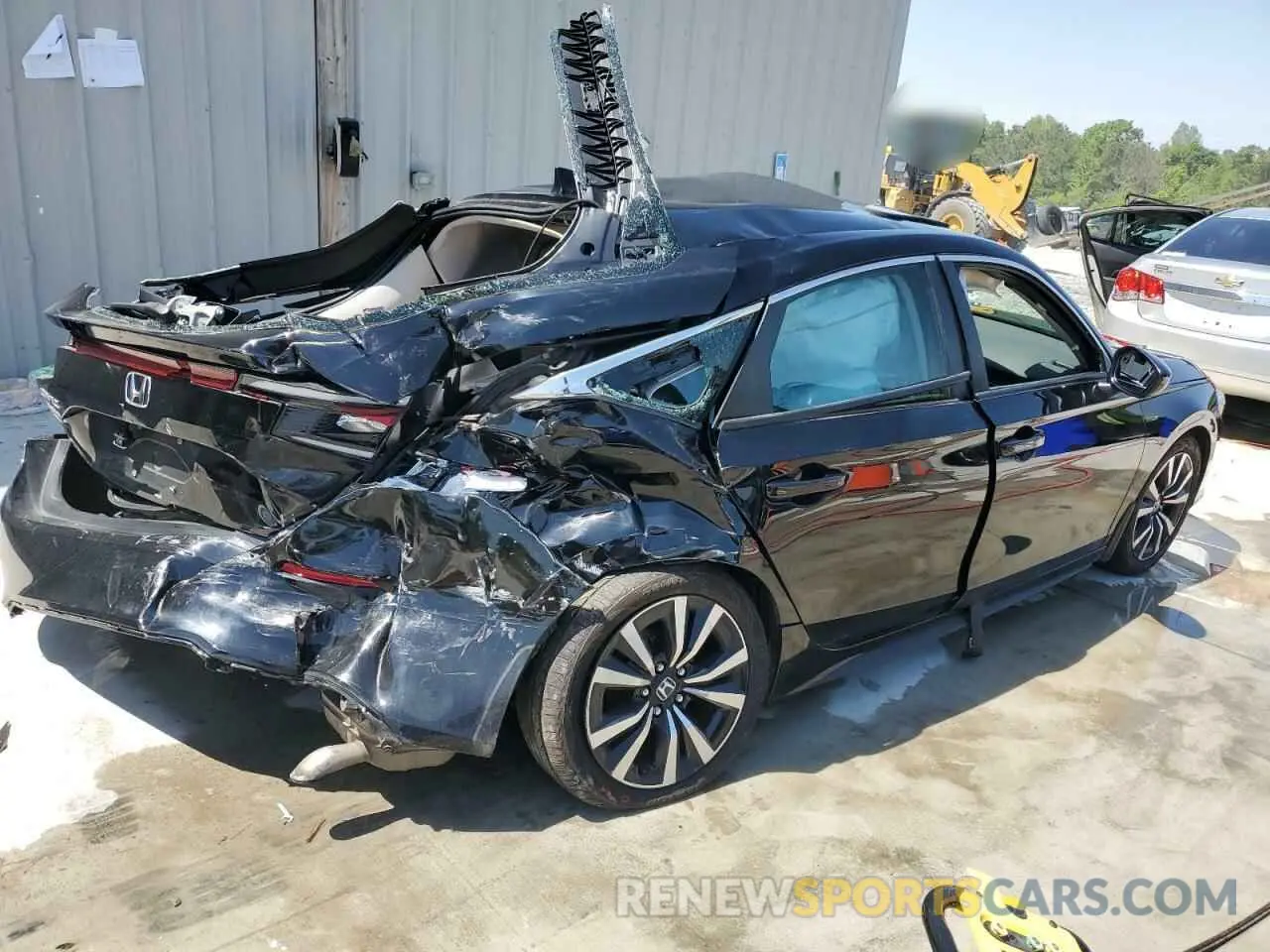 3 Photograph of a damaged car 19XFL1H75NE008666 HONDA CIVIC 2022