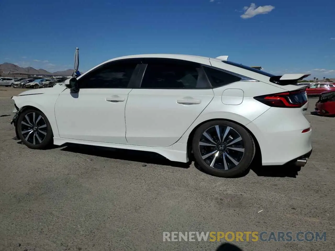2 Photograph of a damaged car 19XFL1H75NE009350 HONDA CIVIC 2022