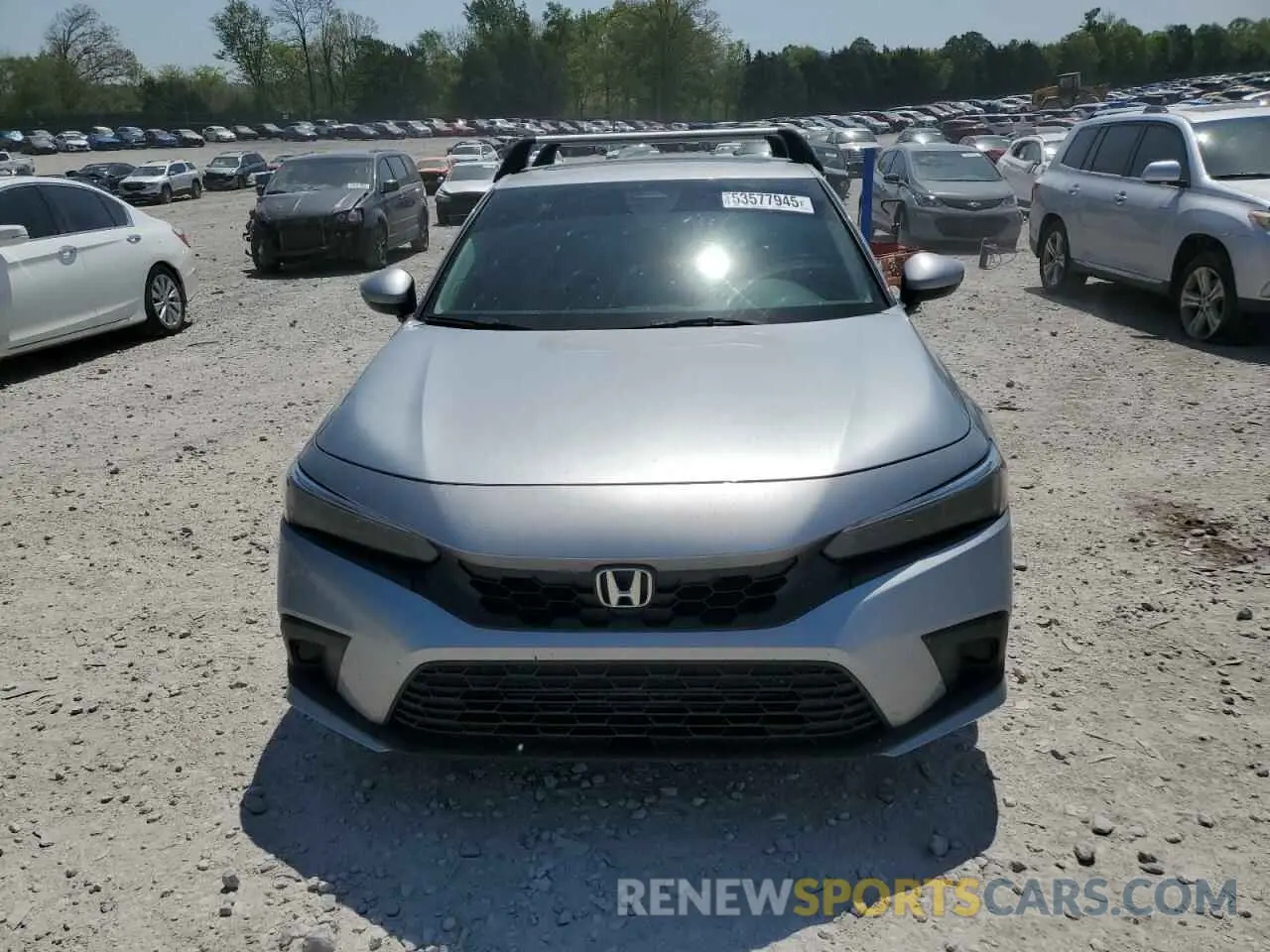 5 Photograph of a damaged car 19XFL1H75NE019280 HONDA CIVIC 2022