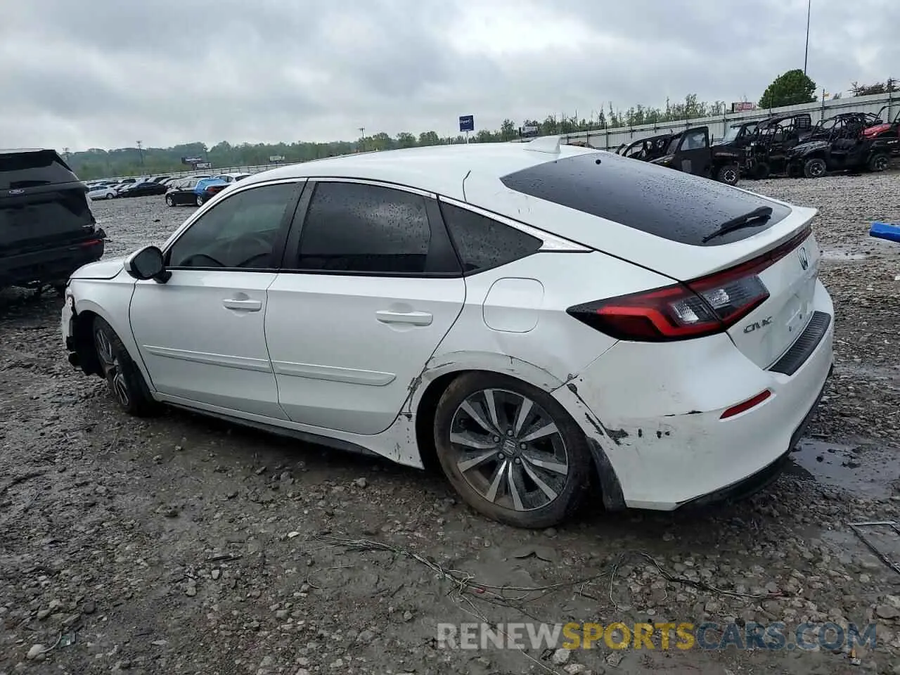 2 Photograph of a damaged car 19XFL1H78NE005938 HONDA CIVIC 2022