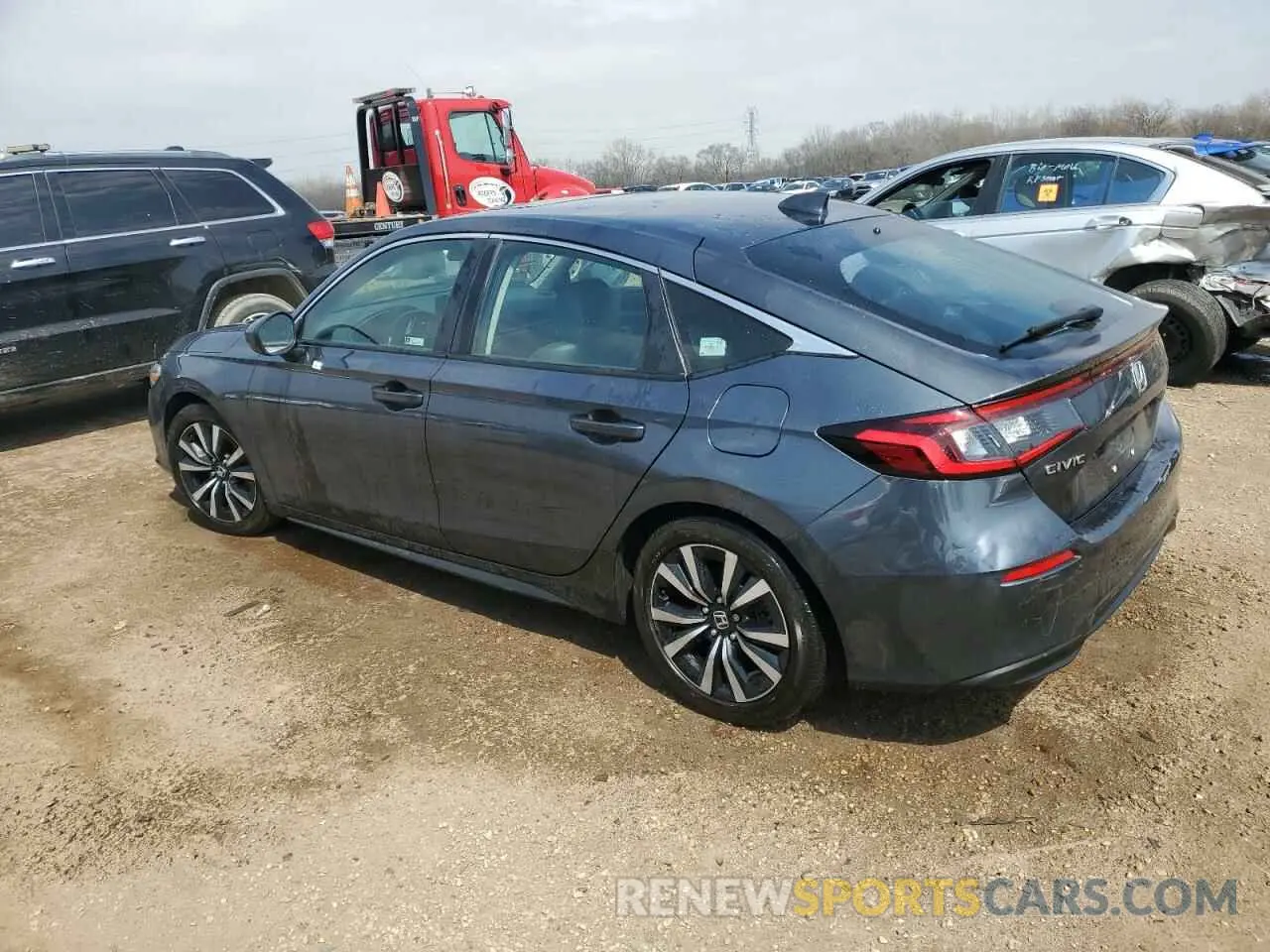 2 Photograph of a damaged car 19XFL1H78NE014364 HONDA CIVIC 2022