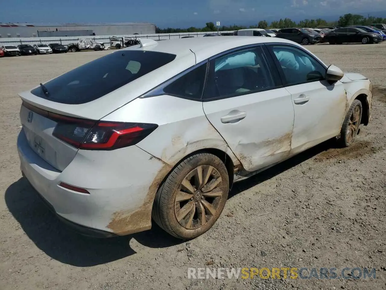 3 Photograph of a damaged car 19XFL1H79NE010744 HONDA CIVIC 2022