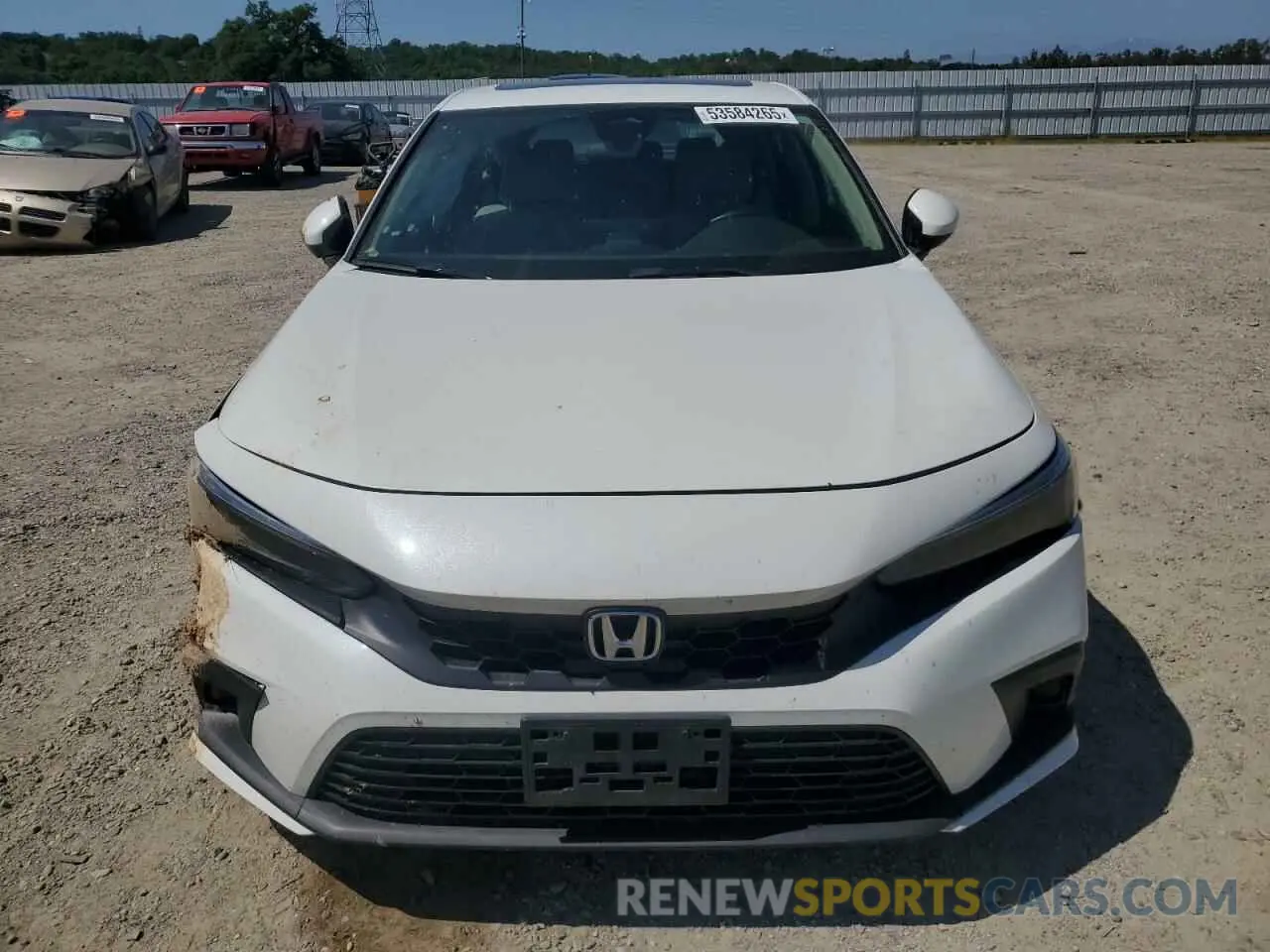 5 Photograph of a damaged car 19XFL1H79NE010744 HONDA CIVIC 2022