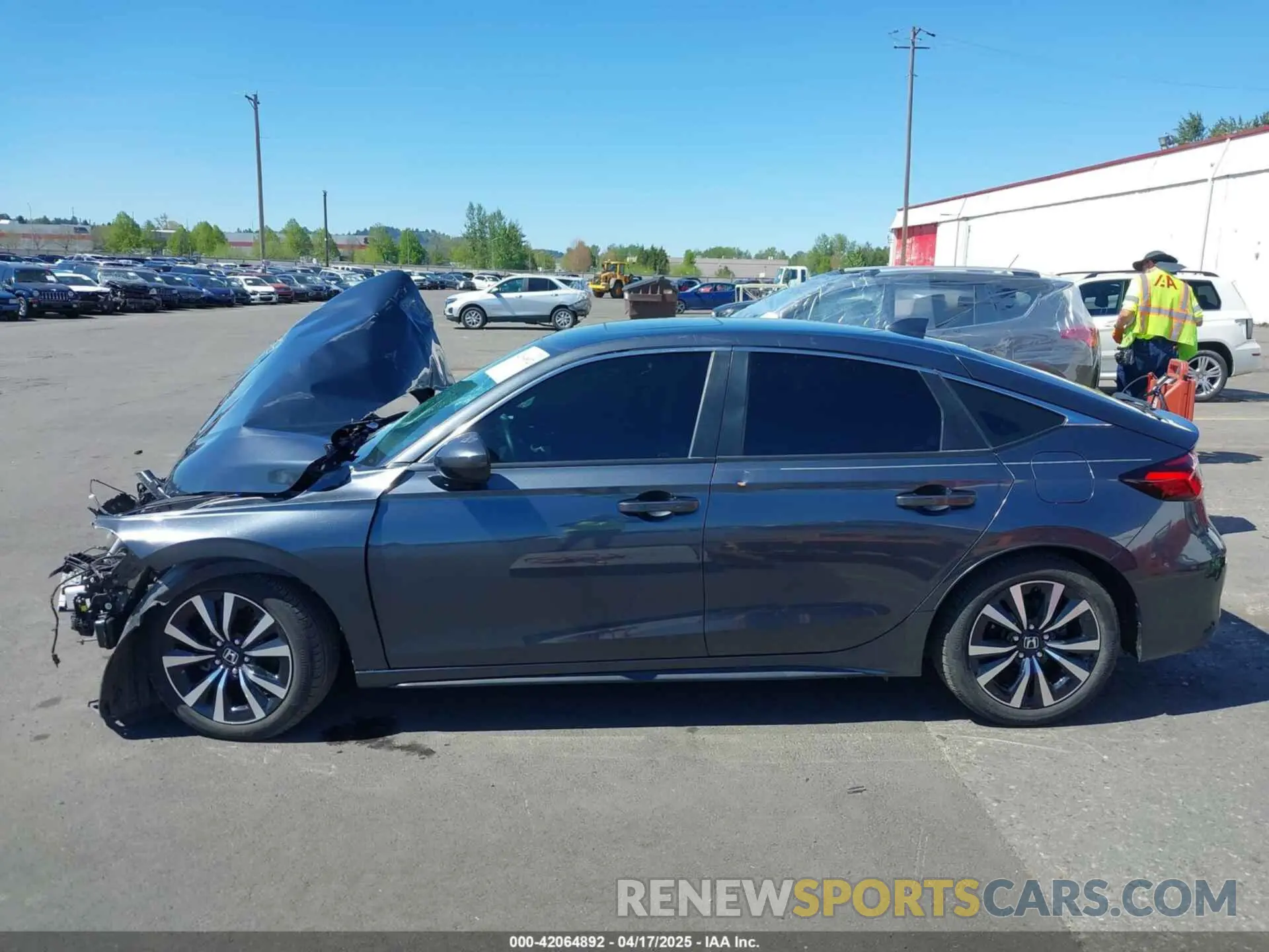 15 Photograph of a damaged car 19XFL1H7XNE013345 HONDA CIVIC 2022