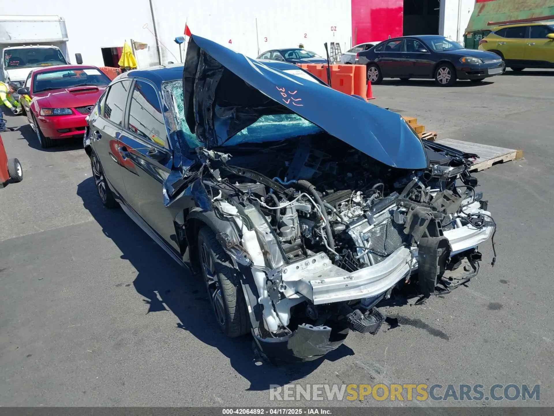 6 Photograph of a damaged car 19XFL1H7XNE013345 HONDA CIVIC 2022