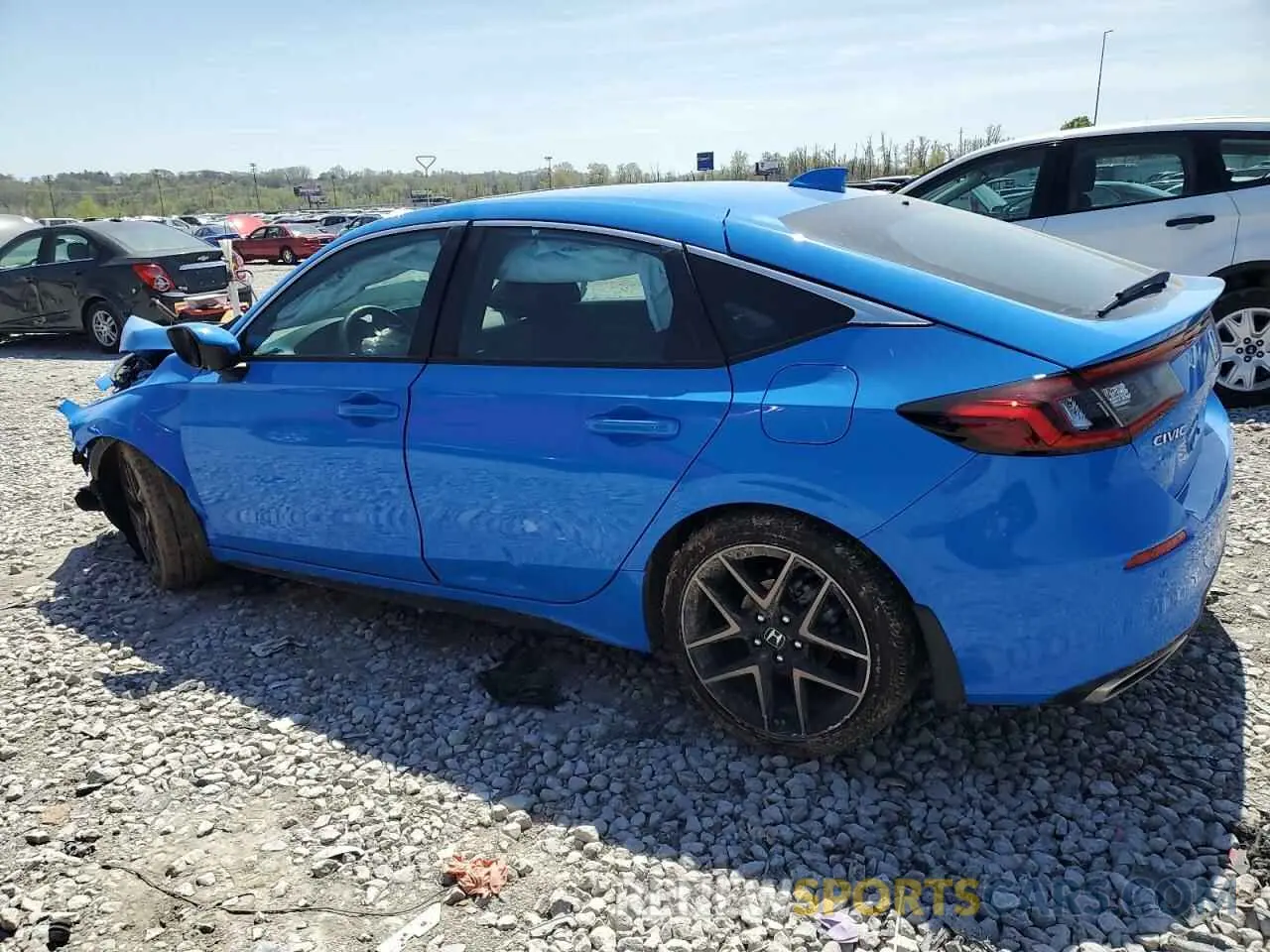 2 Photograph of a damaged car 19XFL1H80NE016781 HONDA CIVIC 2022
