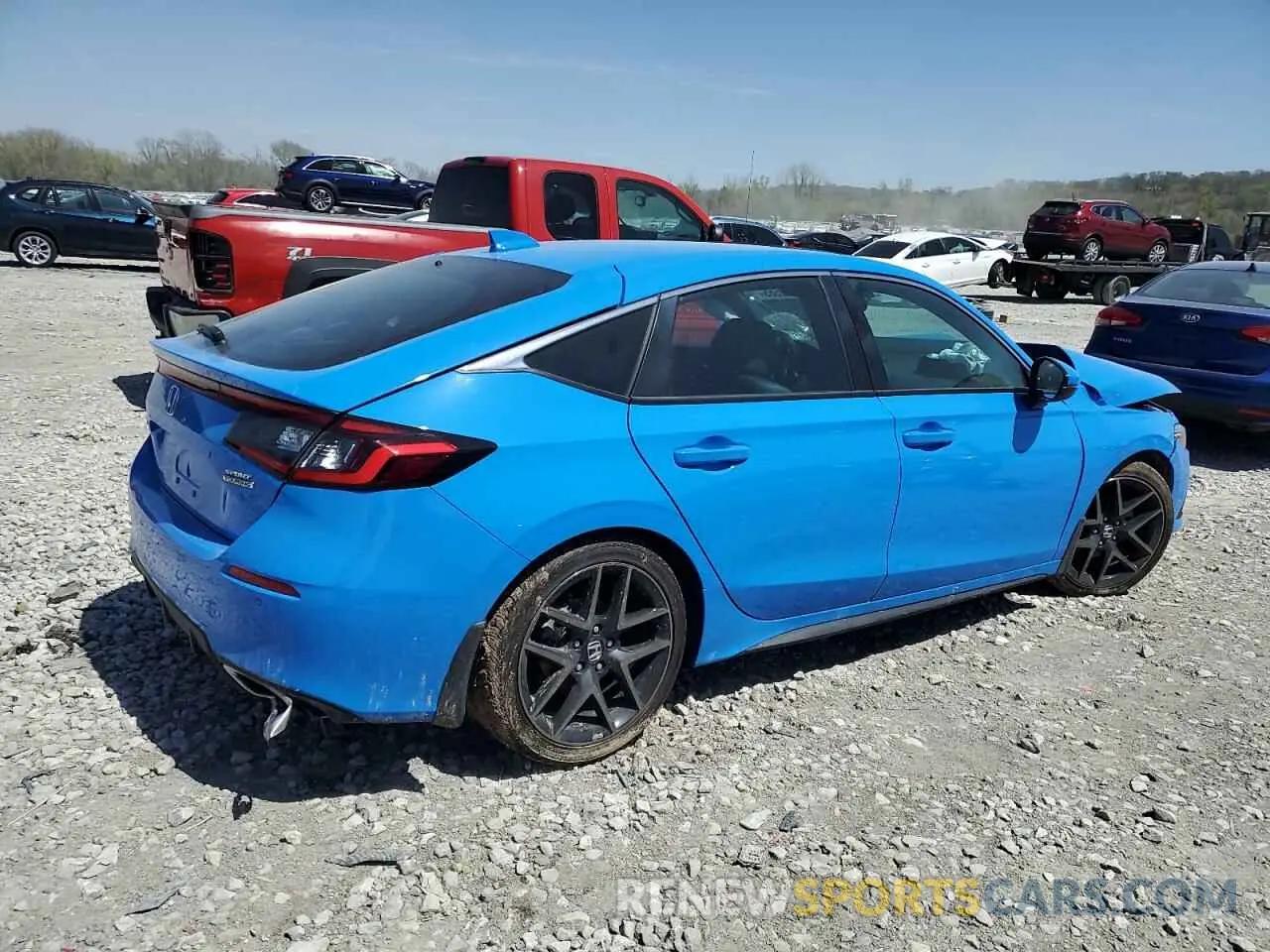 3 Photograph of a damaged car 19XFL1H80NE016781 HONDA CIVIC 2022