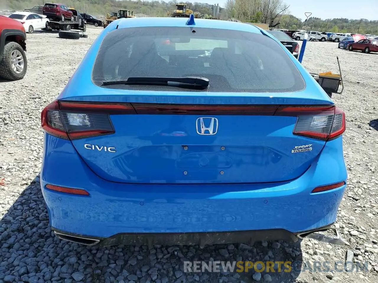 6 Photograph of a damaged car 19XFL1H80NE016781 HONDA CIVIC 2022