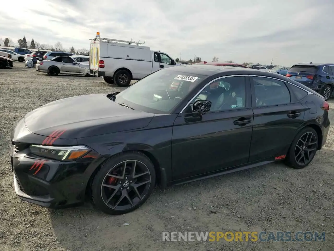 1 Photograph of a damaged car 19XFL1H81NE010133 HONDA CIVIC 2022
