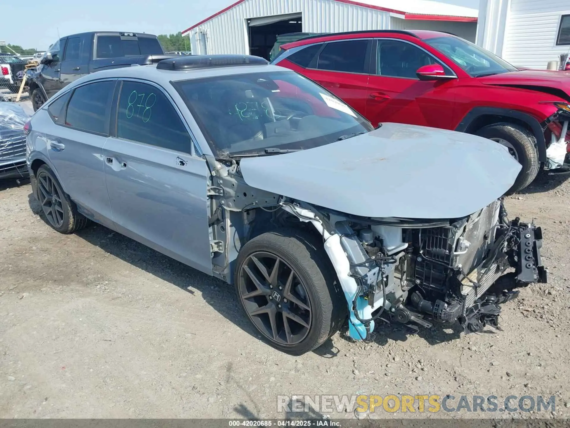 1 Photograph of a damaged car 19XFL1H82NE003000 HONDA CIVIC 2022