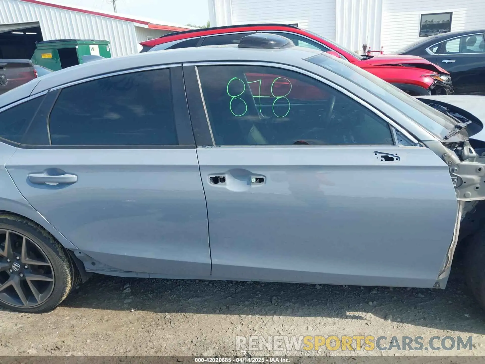 14 Photograph of a damaged car 19XFL1H82NE003000 HONDA CIVIC 2022