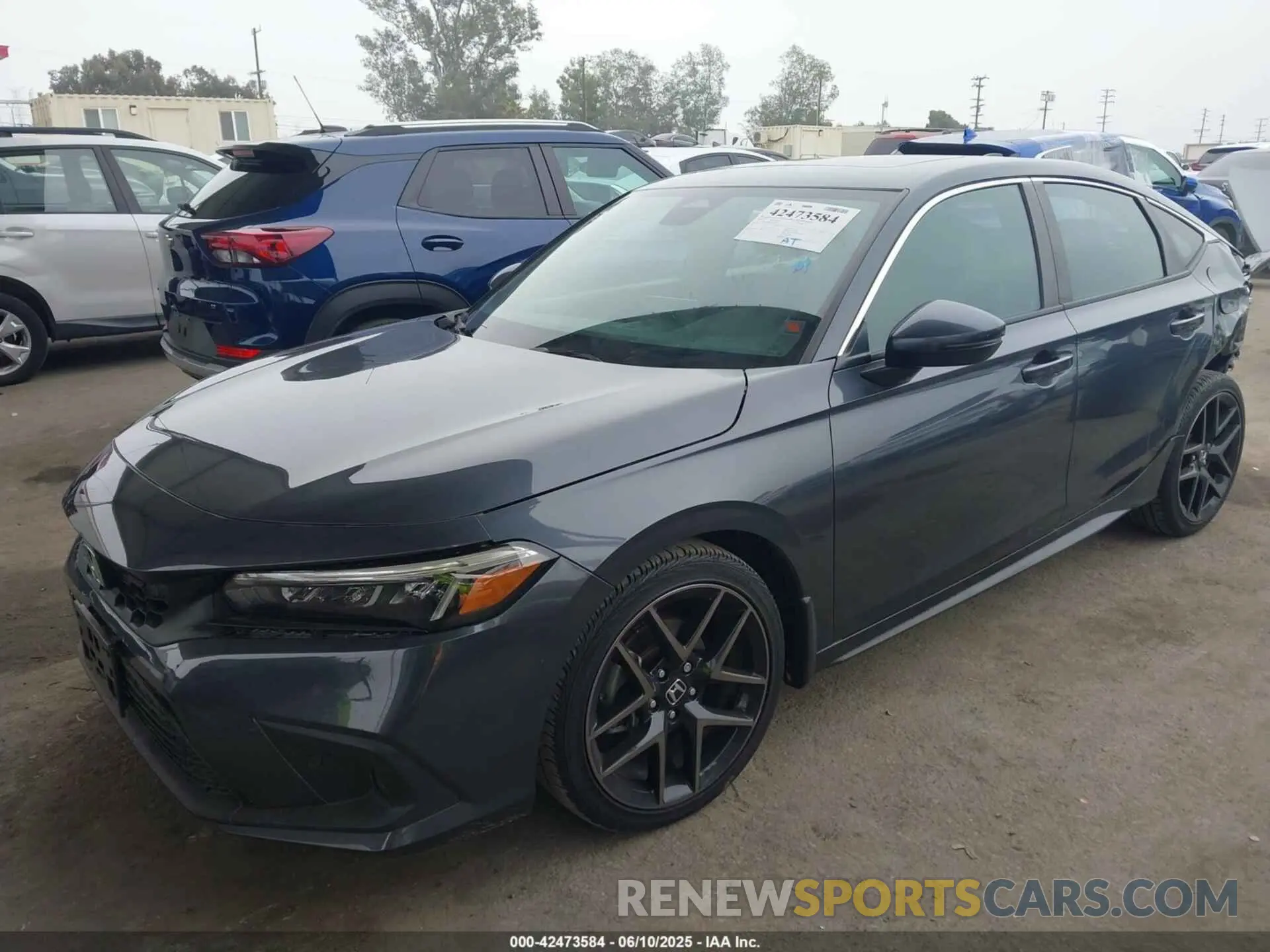 2 Photograph of a damaged car 19XFL1H82NE011467 HONDA CIVIC 2022