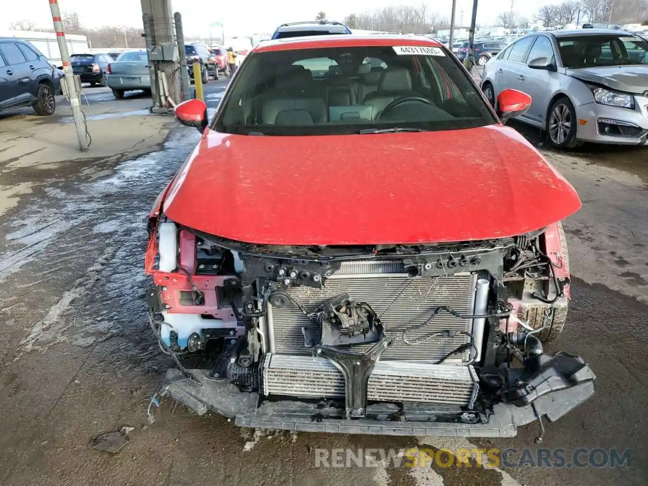 5 Photograph of a damaged car 19XFL1H82NE017575 HONDA CIVIC 2022