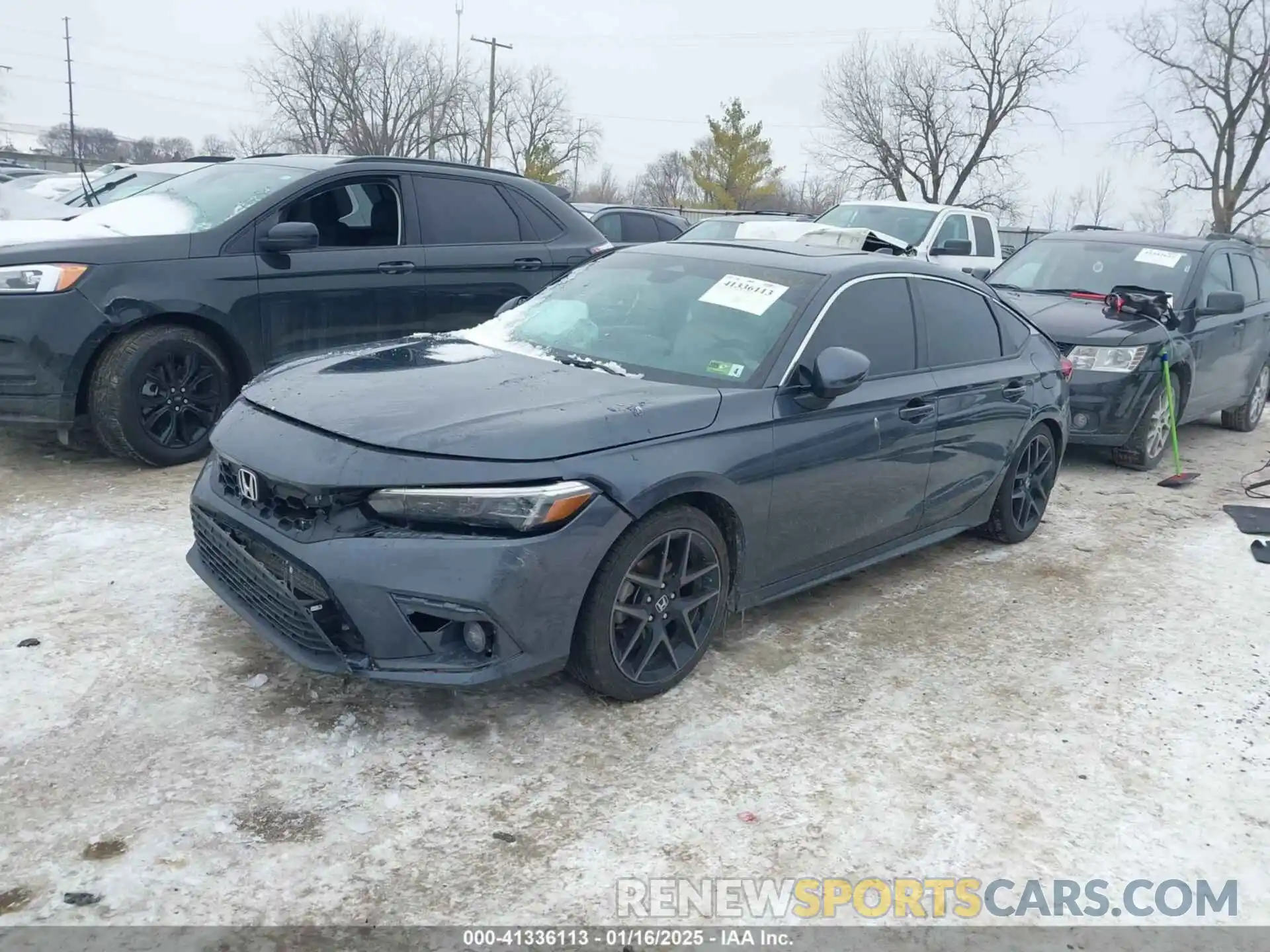 2 Photograph of a damaged car 19XFL1H82NE022033 HONDA CIVIC 2022