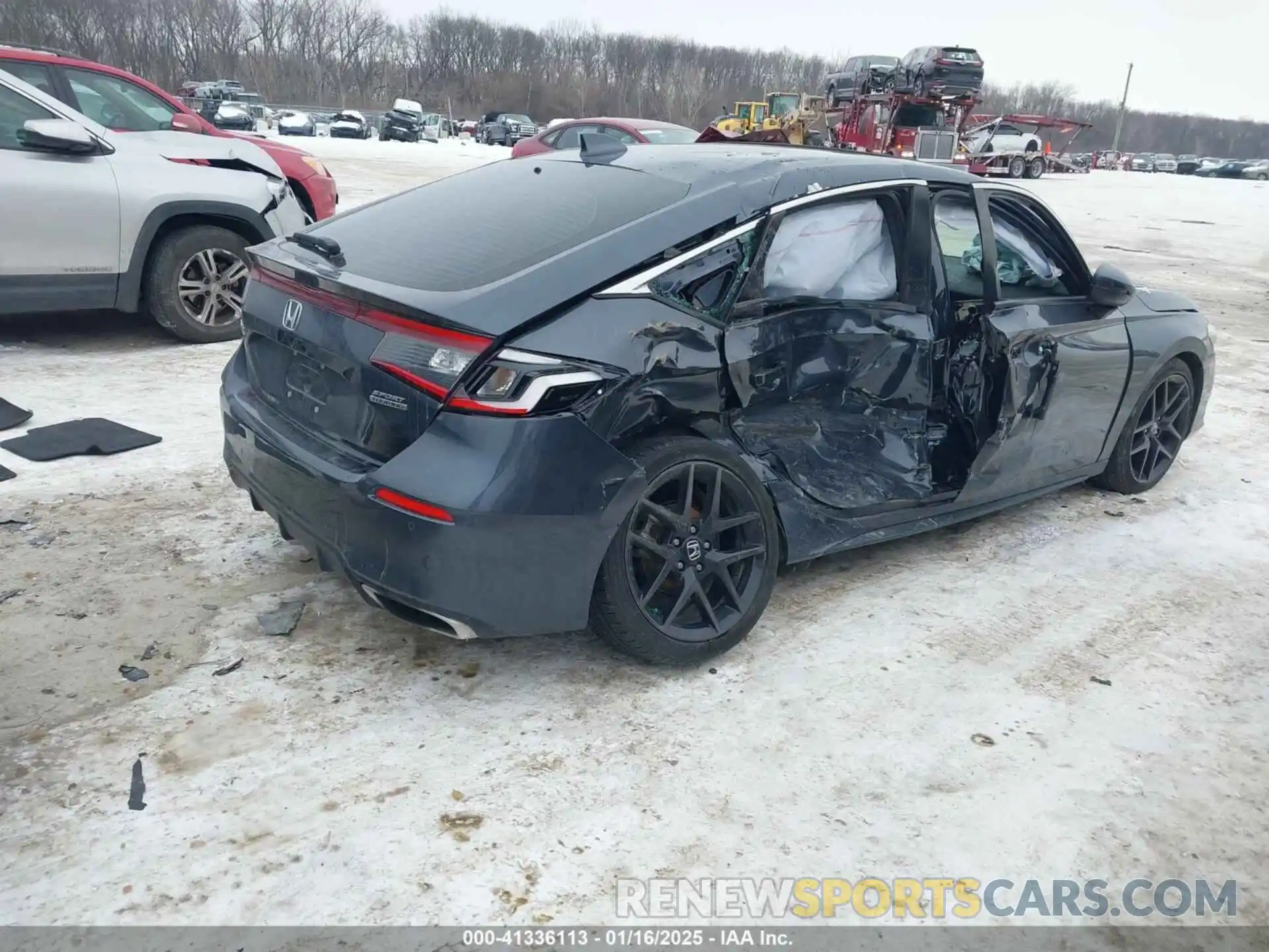 4 Photograph of a damaged car 19XFL1H82NE022033 HONDA CIVIC 2022